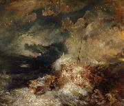 Joseph Mallord William Turner, eldsvada till havs